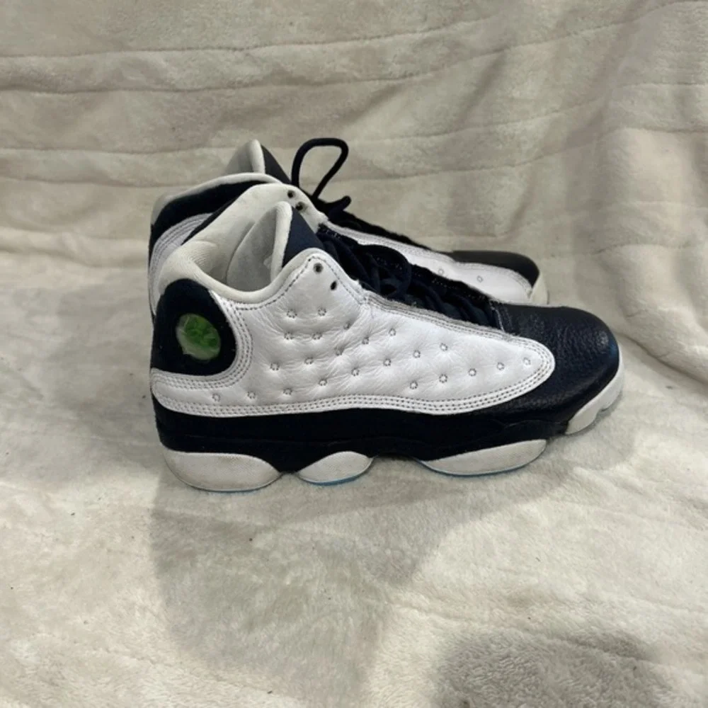 Size 5.5Y - Nike Air Jordan XIII Retro Obsidian‎ Sneakers K0107